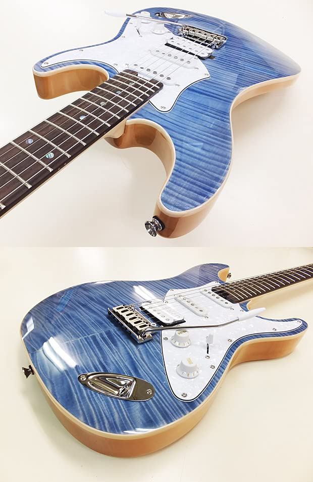 Amazon | エレキギター 初心者セット Aria Pro II 714-AE200 LRBL